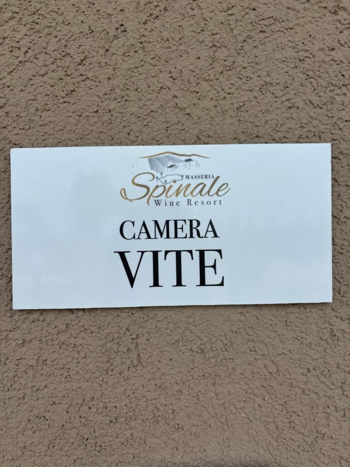 Masseria Spinale Wine Resort 멜피 외부 사진